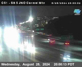 SB 5 at Carmel Mountain Rd.