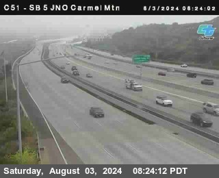 SB 5 at Carmel Mountain Rd.