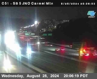 SB 5 at Carmel Mountain Rd.