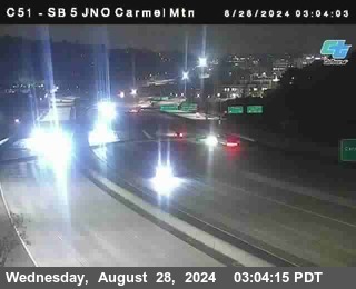 SB 5 at Carmel Mountain Rd.