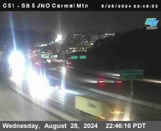 SB 5 at Carmel Mountain Rd.