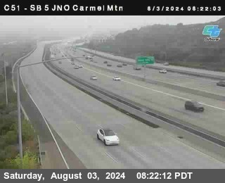 SB 5 at Carmel Mountain Rd.