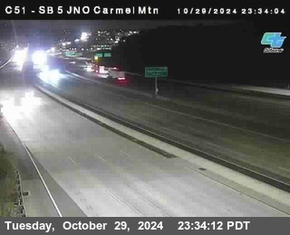 SB 5 at Carmel Mountain Rd.