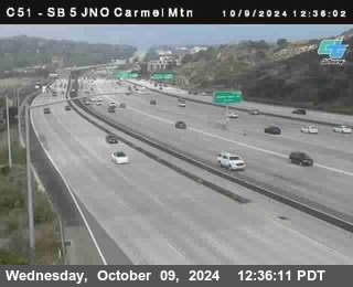 SB 5 at Carmel Mountain Rd.