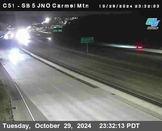 SB 5 at Carmel Mountain Rd.