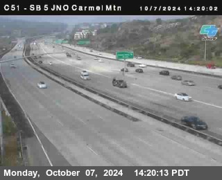 SB 5 at Carmel Mountain Rd.