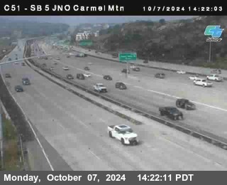 SB 5 at Carmel Mountain Rd.