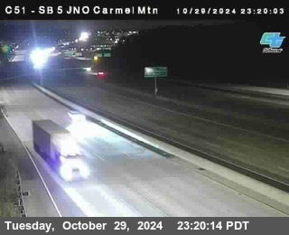 SB 5 at Carmel Mountain Rd.