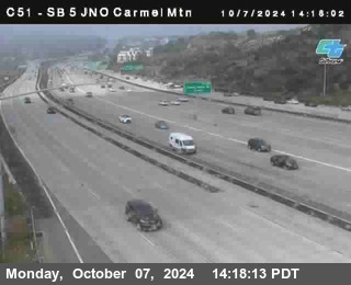 SB 5 at Carmel Mountain Rd.