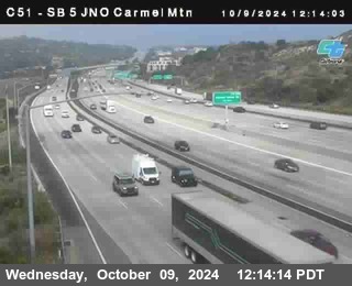 SB 5 at Carmel Mountain Rd.