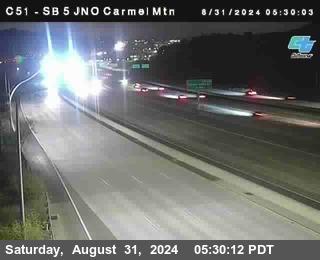 SB 5 at Carmel Mountain Rd.