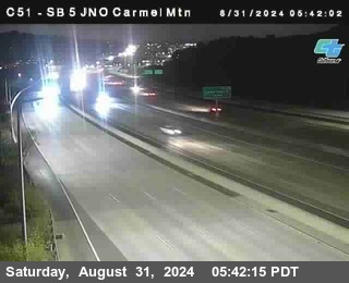 SB 5 at Carmel Mountain Rd.