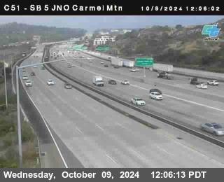 SB 5 at Carmel Mountain Rd.