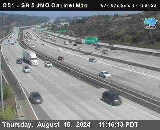 SB 5 at Carmel Mountain Rd.