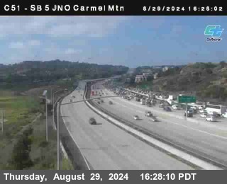 SB 5 at Carmel Mountain Rd.