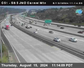 SB 5 at Carmel Mountain Rd.