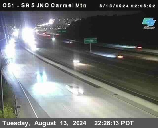 SB 5 at Carmel Mountain Rd.