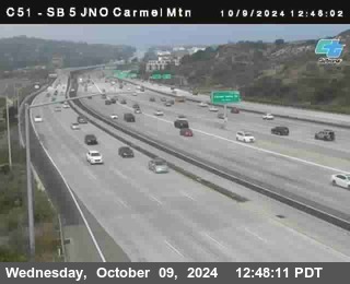 SB 5 at Carmel Mountain Rd.