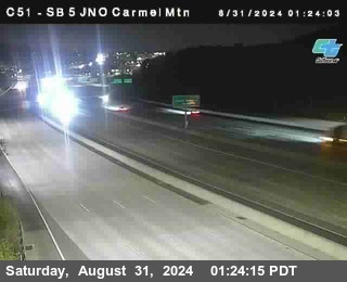 SB 5 at Carmel Mountain Rd.