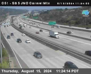 SB 5 at Carmel Mountain Rd.