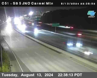 SB 5 at Carmel Mountain Rd.