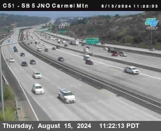 SB 5 at Carmel Mountain Rd.