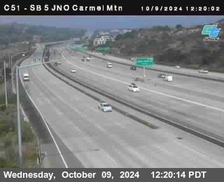 SB 5 at Carmel Mountain Rd.