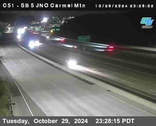 SB 5 at Carmel Mountain Rd.