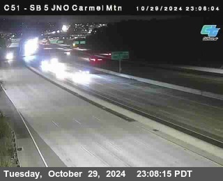 SB 5 at Carmel Mountain Rd.