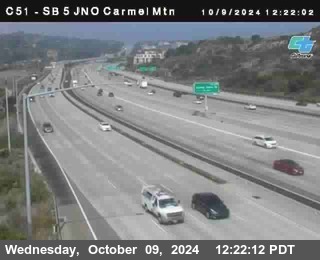 SB 5 at Carmel Mountain Rd.