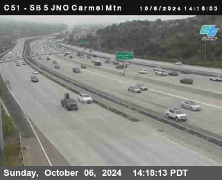 SB 5 at Carmel Mountain Rd.