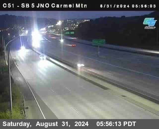 SB 5 at Carmel Mountain Rd.