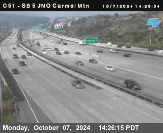 SB 5 at Carmel Mountain Rd.