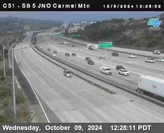 SB 5 at Carmel Mountain Rd.