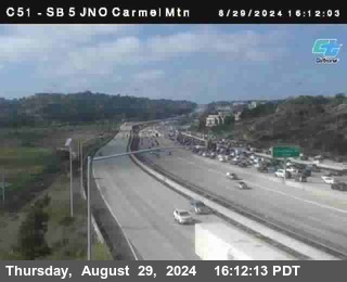 SB 5 at Carmel Mountain Rd.