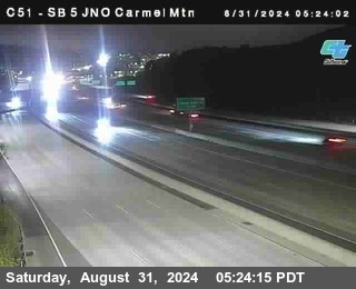 SB 5 at Carmel Mountain Rd.