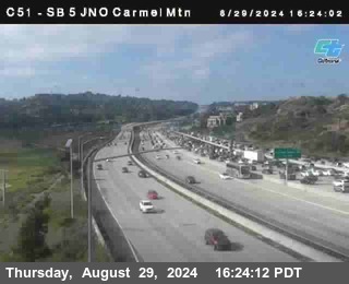 SB 5 at Carmel Mountain Rd.