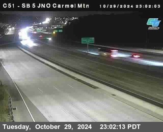 SB 5 at Carmel Mountain Rd.