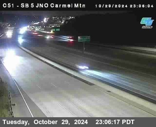 SB 5 at Carmel Mountain Rd.