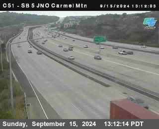 SB 5 at Carmel Mountain Rd.