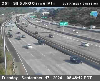 SB 5 at Carmel Mountain Rd.