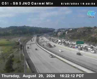 SB 5 at Carmel Mountain Rd.