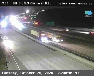 SB 5 at Carmel Mountain Rd.