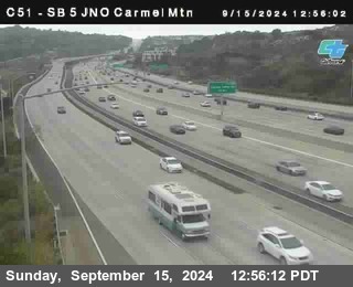 SB 5 at Carmel Mountain Rd.