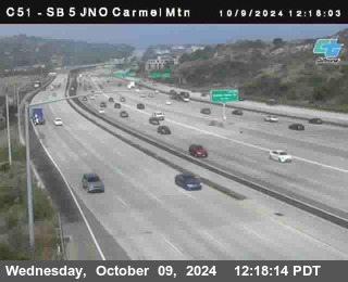 SB 5 at Carmel Mountain Rd.