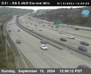 SB 5 at Carmel Mountain Rd.