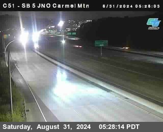 SB 5 at Carmel Mountain Rd.