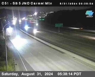 SB 5 at Carmel Mountain Rd.