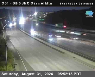 SB 5 at Carmel Mountain Rd.