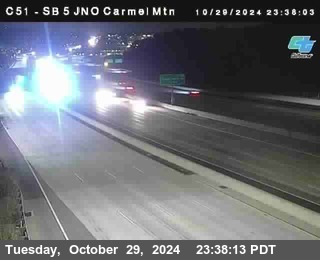 SB 5 at Carmel Mountain Rd.